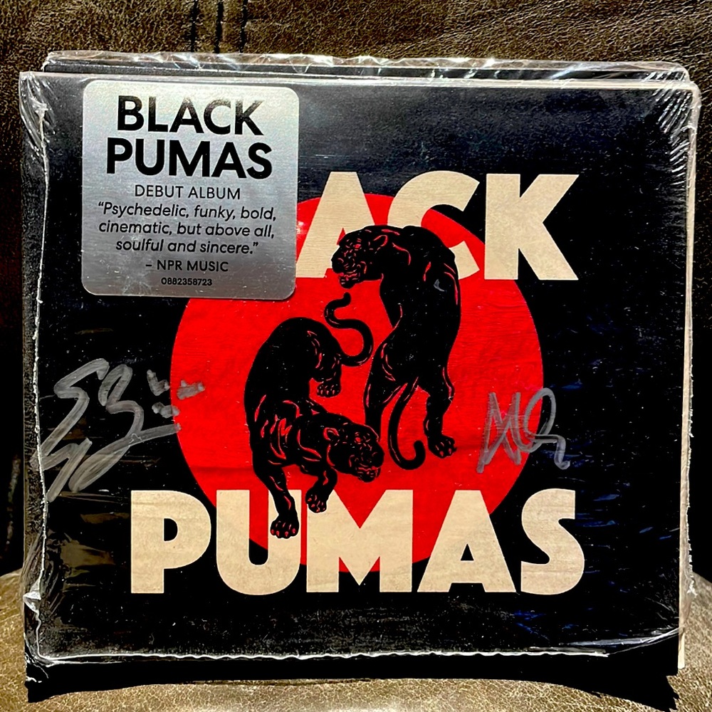 The Black Pumas autographed CD